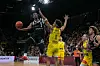 LJ Thorpe von den Hamburg Towers in Oldenburg am Ball