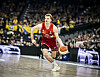 Justus Hollatz bei einem Basketball-Spiel mit dem FC Bayern München