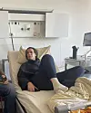 Mirjam Müller im Krankenhaus