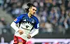 Damion Downs bei einem Spiel des HSV