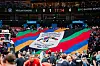 Banner mit der Aufschrift „Olympia & Paralympics in Hamburg – Eine Chance für alle.
