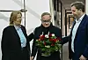 Die SPD-Chefs Bärbel Bas und Lars Klingbeil mit Andreas Stoch, der in Baden-Württemberg 5,5 Prozent holte.
