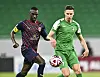 Julian Draxler kämpft mit einem Gegenspieler um den Ball, bevor die Spiele wegen des Iran-Krieges abgesagt wurden