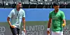 Nach Novak Djokovic (r.) ist nun auch sein Trainer Goran Ivanisevic an dem Coronavirus erkrankt.