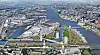 So könnte der neue Stadtteil Kleiner Grasbrook einmal aussehen.