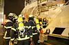 Hafencity Rauchentwicklung Feuerwehrmänner