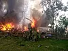 Bilder der Absturzstelle auf den Philippinen lösten landesweit Bestürzung aus.