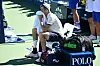 John Isner nach seiner Niederlage bei den US Open