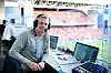 Tom Bartels in seiner Kommentatoren-Kabine