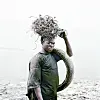 Junger Mann bei der Arbeit