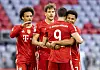 Leroy Sané, Leon Goretzka, Serge Gnabry und Robert Lewandowski