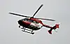 Ein Rettungshubschrauber im Einsatz (Symbolbild).