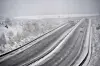 Schneechaos in Frankreich