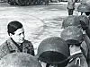 Helmut Schmidt (1918-2015) während der Flutkatastrophe 1962.