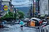 Ein durch einen Erdrutsch aufgestauter See in der taiwanischen Gemeinde Guangfu hat katastrophale Überschwemmungen ausgelöst.
