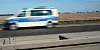 Die Fahrt mit dem Auto endete an der Leitplanke. (Symbolfoto)