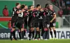 Die HSV-Profis jubeln über den späten Siegtreffer in Heidenheim.