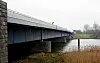 Die Autobahnbrücke über die Süderelbe