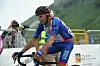Ex-Radprofi Davide Rebellin fährt auf einem Rennrad