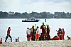 Großaufgebot sucht nach Kind in der Elbe