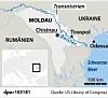 Karte der Republik Moldau mit Transnistrien
