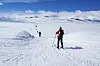 Die winterliche Hardanger-Region rund um den Hardangerjøkull.