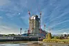Die Baustelle des Elbtowers in der HafenCity