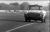 Der Rekord-Ford 1963 auf der Rennstrecke von Miramas in Südfrankreich
