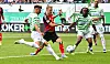 Fürths Felix Klaus trifft gegen den HSV zum 1:0