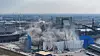 Das war's: Der nächste Teil des stillgelegten Kohlekraftwerks Hamburg-Moorburg ist zerstört.