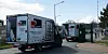 In diesen Transportern befinden sich Impfdosen von Johnson & Johnson. Sie wurden vor rund zehn Tagen am Gelände der Artlandkaserne in Quakenbrück (Niedersachsen) abgeliefert.