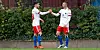 Peter Beke (3, li.) und Robin Meißner (2) erzielten zusammen fünf der sieben HSV-Tore.