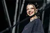 Sängerin Nina Chuba beim Musikfestival Juicy Beats 2023.