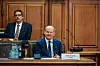 Bundeskanzler Olaf Scholz (SPD) sagte am Freitag im Parlamentarischen Untersuchungsausschuss im Hamburger Rathaus aus.