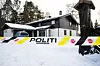 Abgesperrtes Haus des Millionärs Tom Hagen