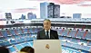 Florentino Pérez am Rednerpult