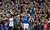 Spieler und Fans des FC Everton