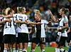 Die DFB-Frauen (2.v.r.: Linda Dallmann) haben sich für Olympia qualifiziert.