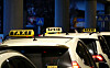 Taxis am Hamburger Flughafen