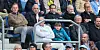 Hans-Joachim Watzke im Stadion in Sinsheim