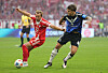 Harry Kane im Zweikampf mit Luka Vuskovic
