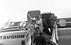 Beatles im Flugzeug