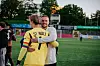 Heiko Knispel und Juri Behr beim Pokalsieg von St. Paulis U19