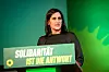 Die Hamburger Grünen-Chefin Maryam Blumenthal