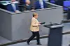 Bundeskanzlerin Angela Merkel (CDU). Der Bundestag hat neue Corona-Regeln beschlossen. Es war vermutlich die letzte Plenarsitzung der Legislaturperiode.