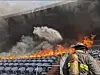 Feuer im Stadion der Denver Broncos