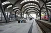 Nichts geht mehr am Kieler Hauptbahnhof nach einem Oberleitungsschaden.