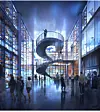 Im Elbtower soll ein Naturkundemuseum entstehen, nun gibt es erste Visualisierungen, wie das Museum aussehen könnte.