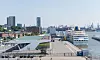 Am Hamburg Cruise Center Altona wird am Wochenende zu bekanntesten Techno-Sounds getanzt – mit bestem Blick auf Hamburg.