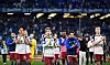 HSV-Mannschaft feiert den Heimsieg gegen Fortuna Düsseldorf